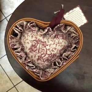 Longaberger 2000 Love Heart Century basket